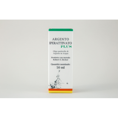 Argento Colloidale Ionico Iperattivato Plus 50 ml